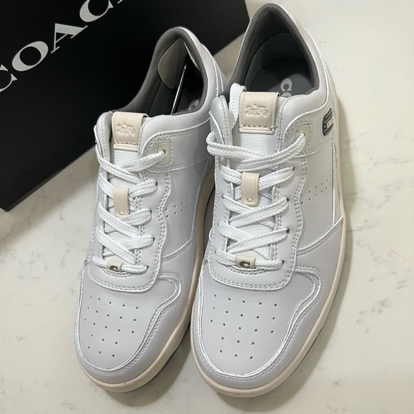 Coach Classic White Sneakers - Picture 9 of 11